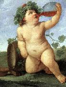 Guido Reni Drinking Bacchus Germany oil painting artist